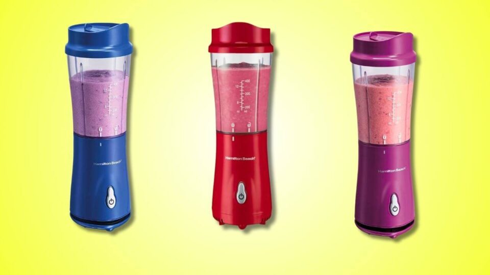 Hamilton Beach Corded Portable Blender Provides Powerful Blending on the Go