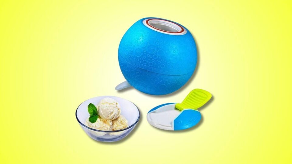 Hand2Mind Play and Freeze Ice Cream Maker Requires No Electricity