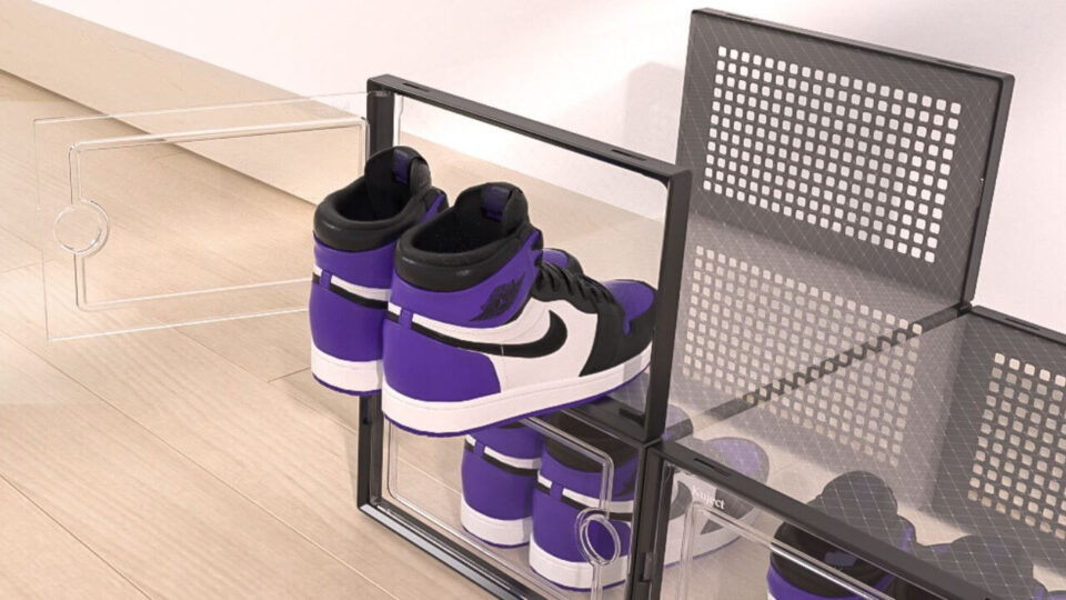 Kuject Shoe Organizer Shoe Storage Boxes are Perfect Shoe Rack Substitutes