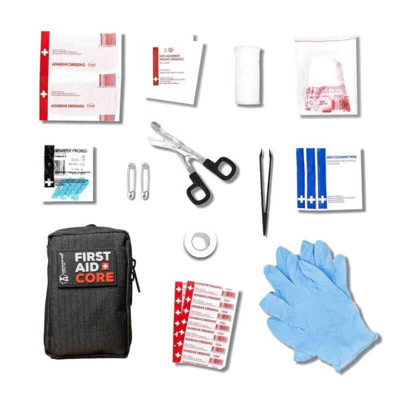 Uncharted Supply Co. First Aid Core Kit Contains Essential Items for Emergencies