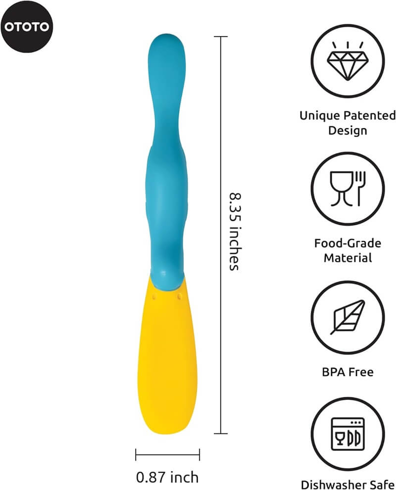 OTOTO Splatypus Jar Spatula Helps You Leave Less Food in the Jar