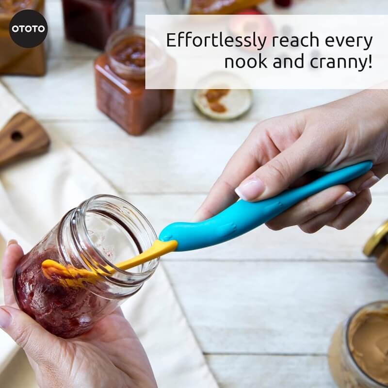 OTOTO Splatypus Jar Spatula Helps You Leave Less Food in the Jar