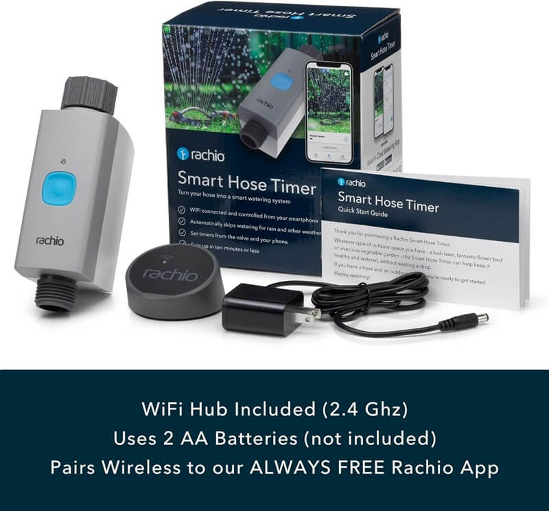 Rachio Smart Hose Timer Uses WiFi to Streamline Your Lawn Irrigation