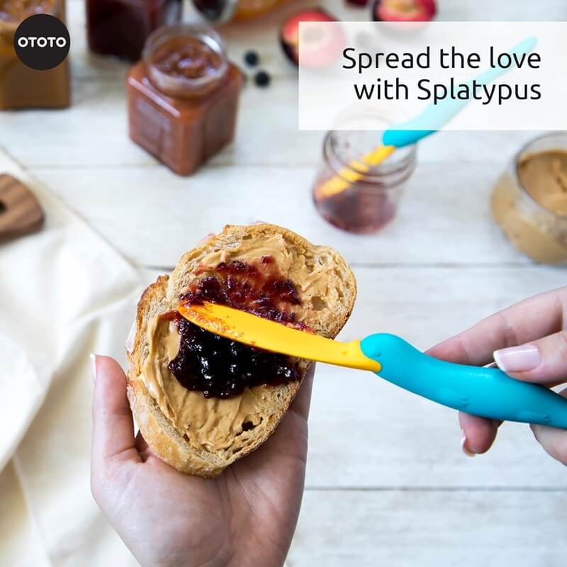 OTOTO Splatypus Jar Spatula Helps You Leave Less Food in the Jar