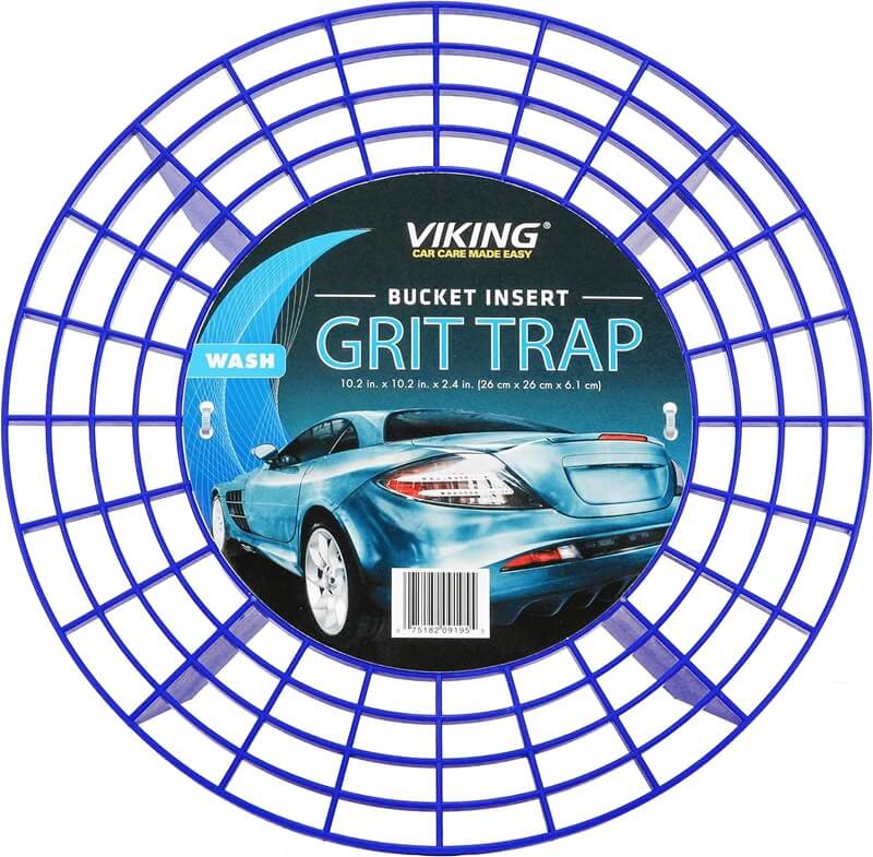 VIKING Grit Trap Bucket Insert Traps Dirt & Debris for a Better Car Washing Experience