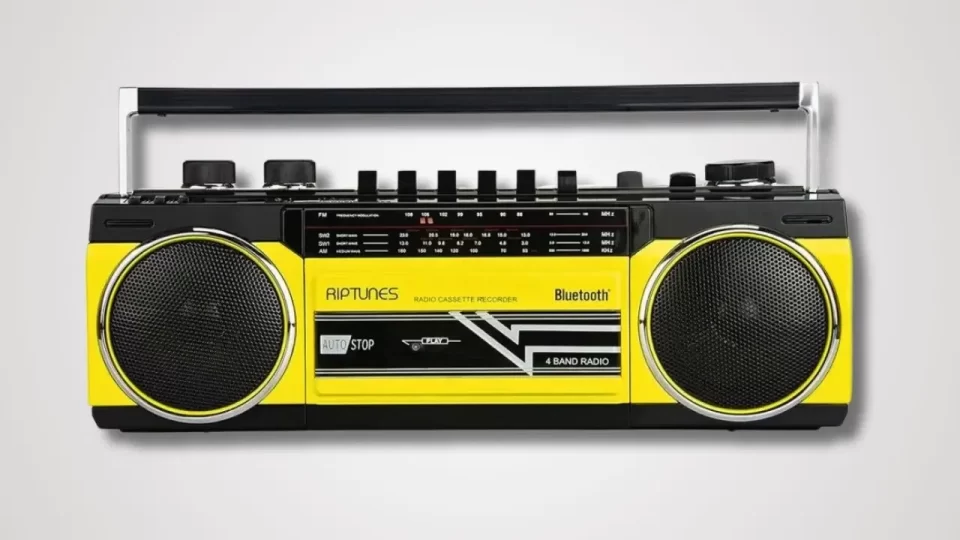 Riptunes Cassette Player Boombox Combines the Best of Classic and Modern Music Experience