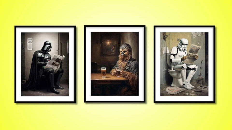 Star Wars Art Prints Perfectly Suited to Elevate Any Star Wars Fans Home