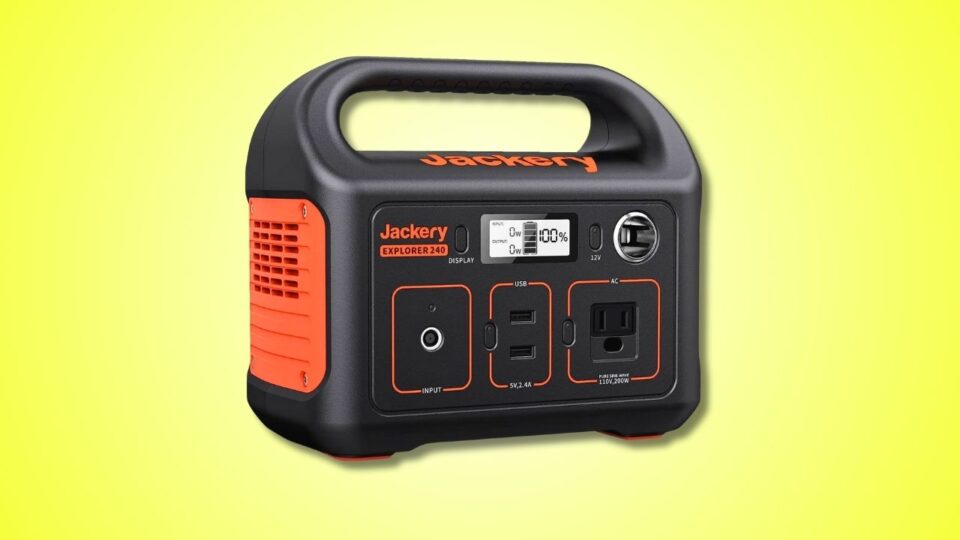 Jackery Explorer 240 Portable Power Station is a Convenient Tool for Emergency Preparedness