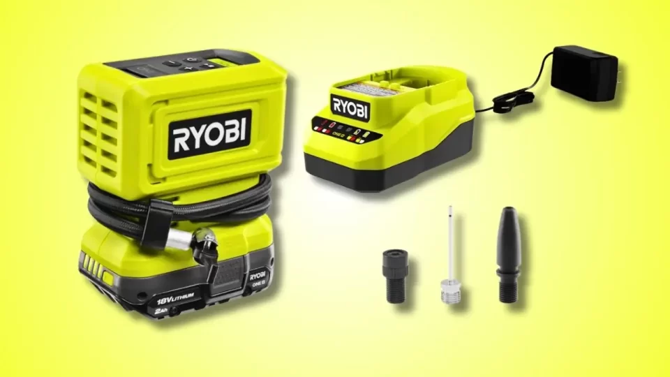 RYOBI ONE+ 18V Cordless High Pressure Inflator Kit