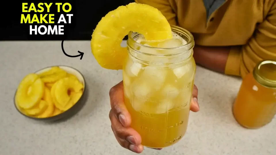 Before You Toss Those Pineapple Peels, Try This Anti-Inflammatory Pineapple Skin Tea Recipe!