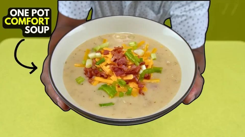 From Prep to Plate: Homemade Potato Soup Made Simple with Minimal Kitchen Equipment