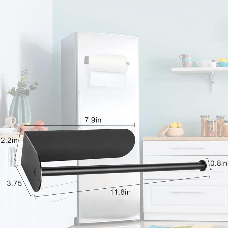 A Simple Way to Organize Your Kitchen: Magnetic Paper Towel Holder