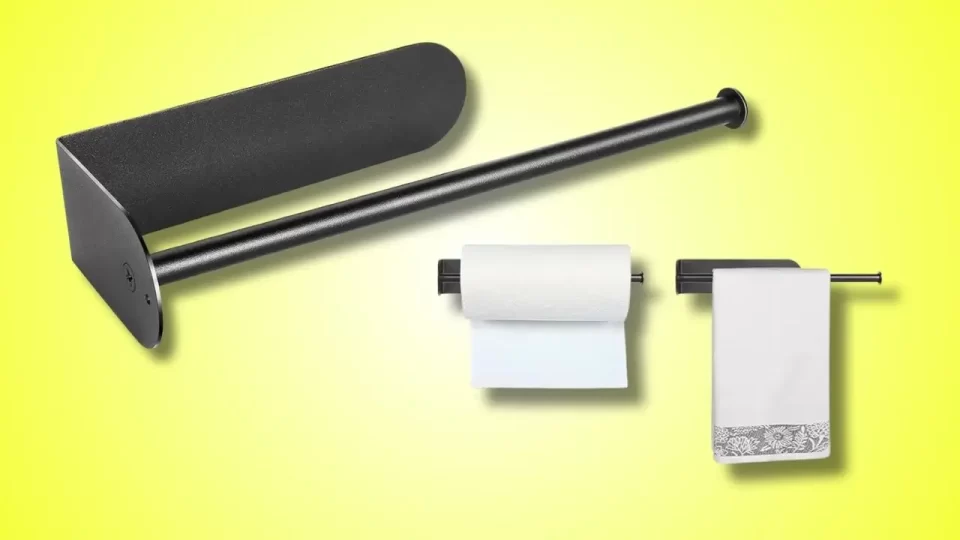 A Simple Way to Organize Your Kitchen: Magnetic Paper Towel Holder