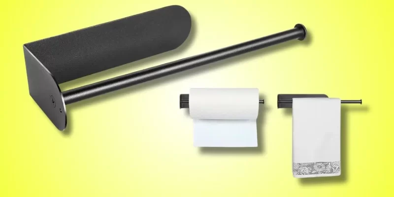 A Simple Way to Organize Your Kitchen: Magnetic Paper Towel Holder