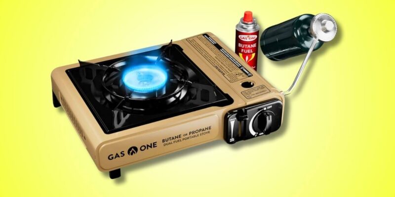 Gas One GS-3400P Propane or Butane Dual Fuel Stove