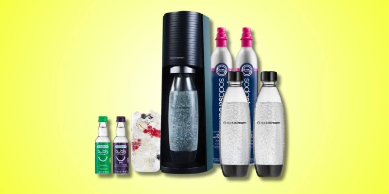 SodaStream Terra Sparkling Water Making Machine: Make Your Own Sparkling Water from Home